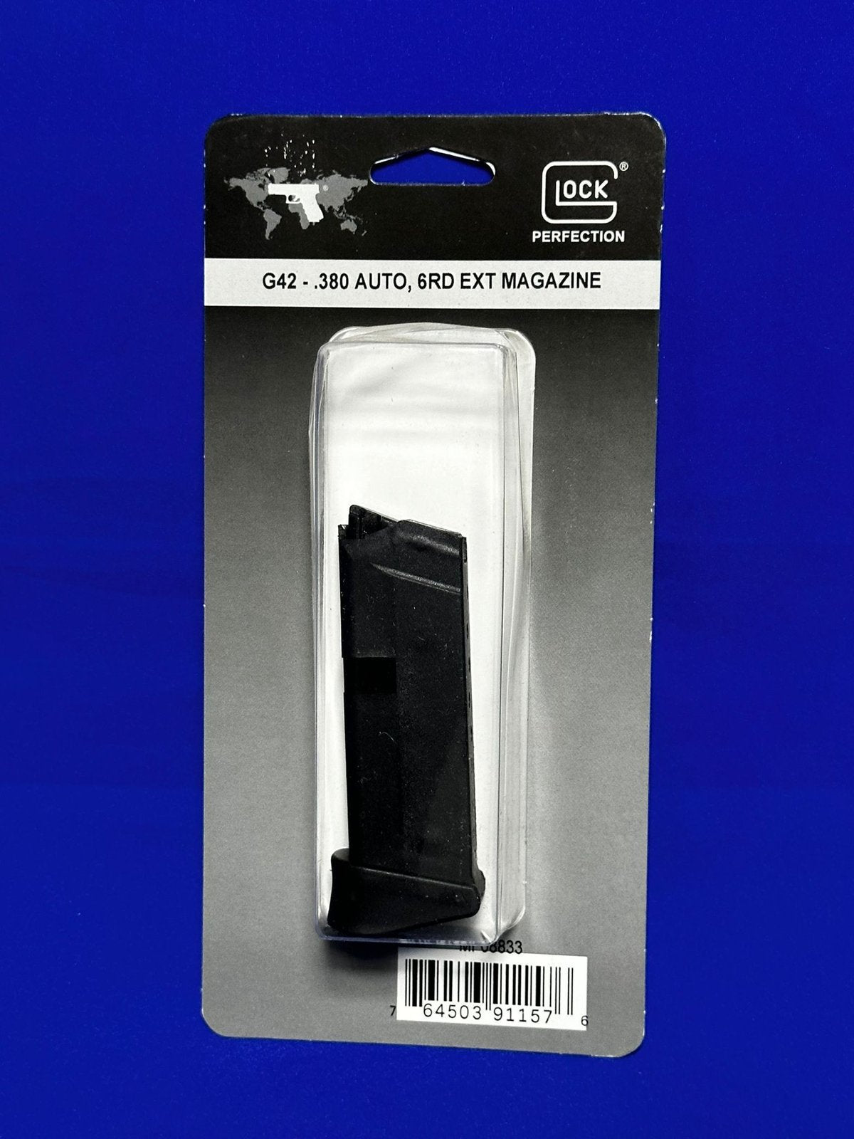 Glock G42 .380 ACP 6 kapasiteli şarjör