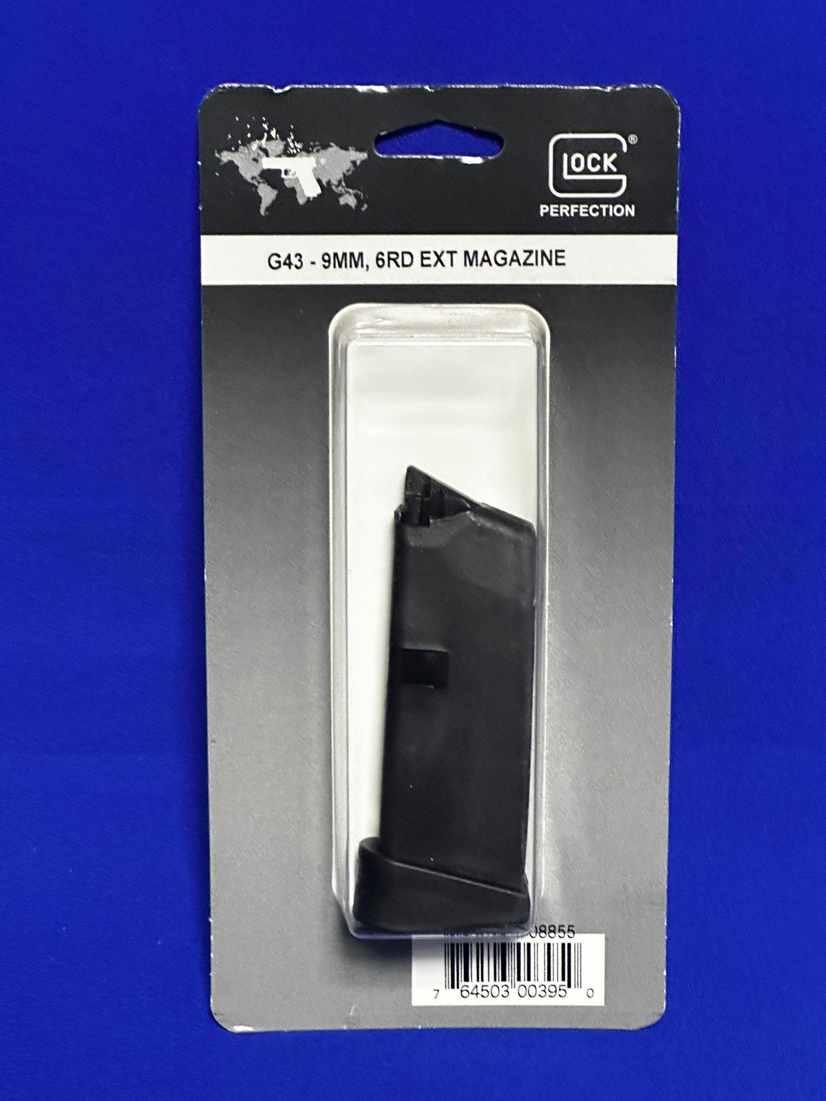 Glock G43 9mm 6 kapasiteli şarjör