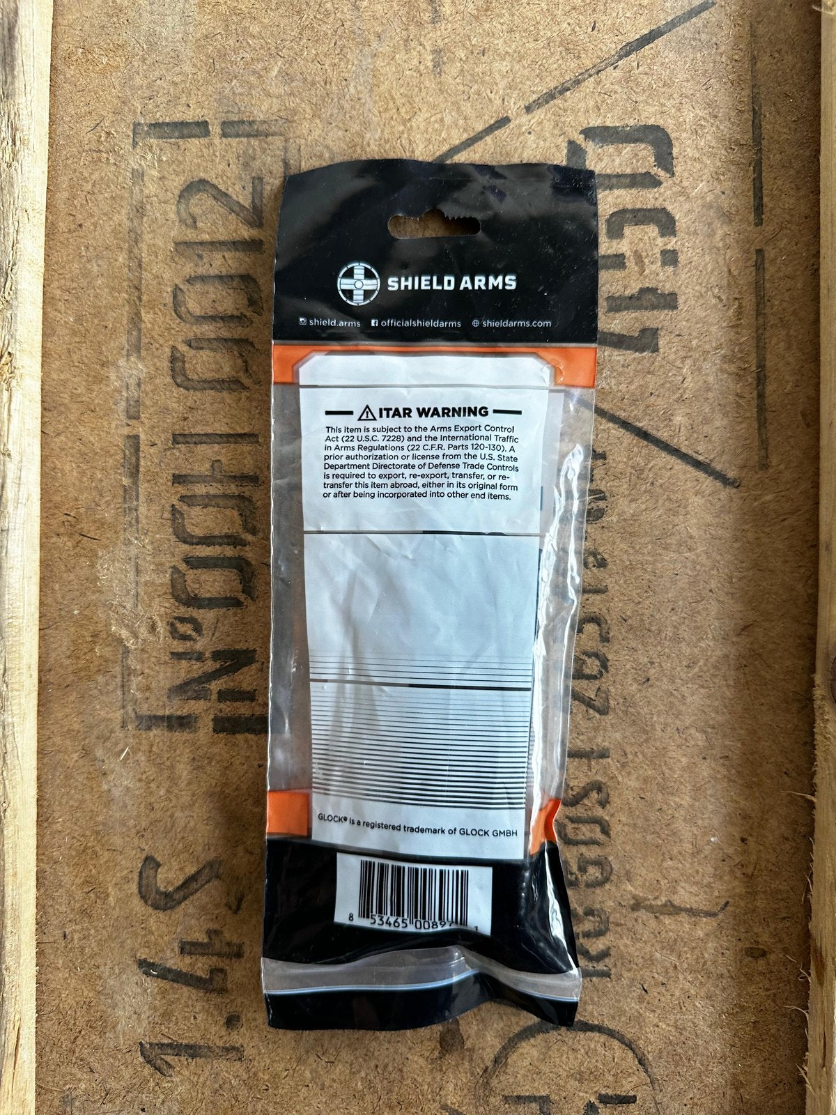 Shield Arms S9 Glock 43 9 kapasiteli şarjör