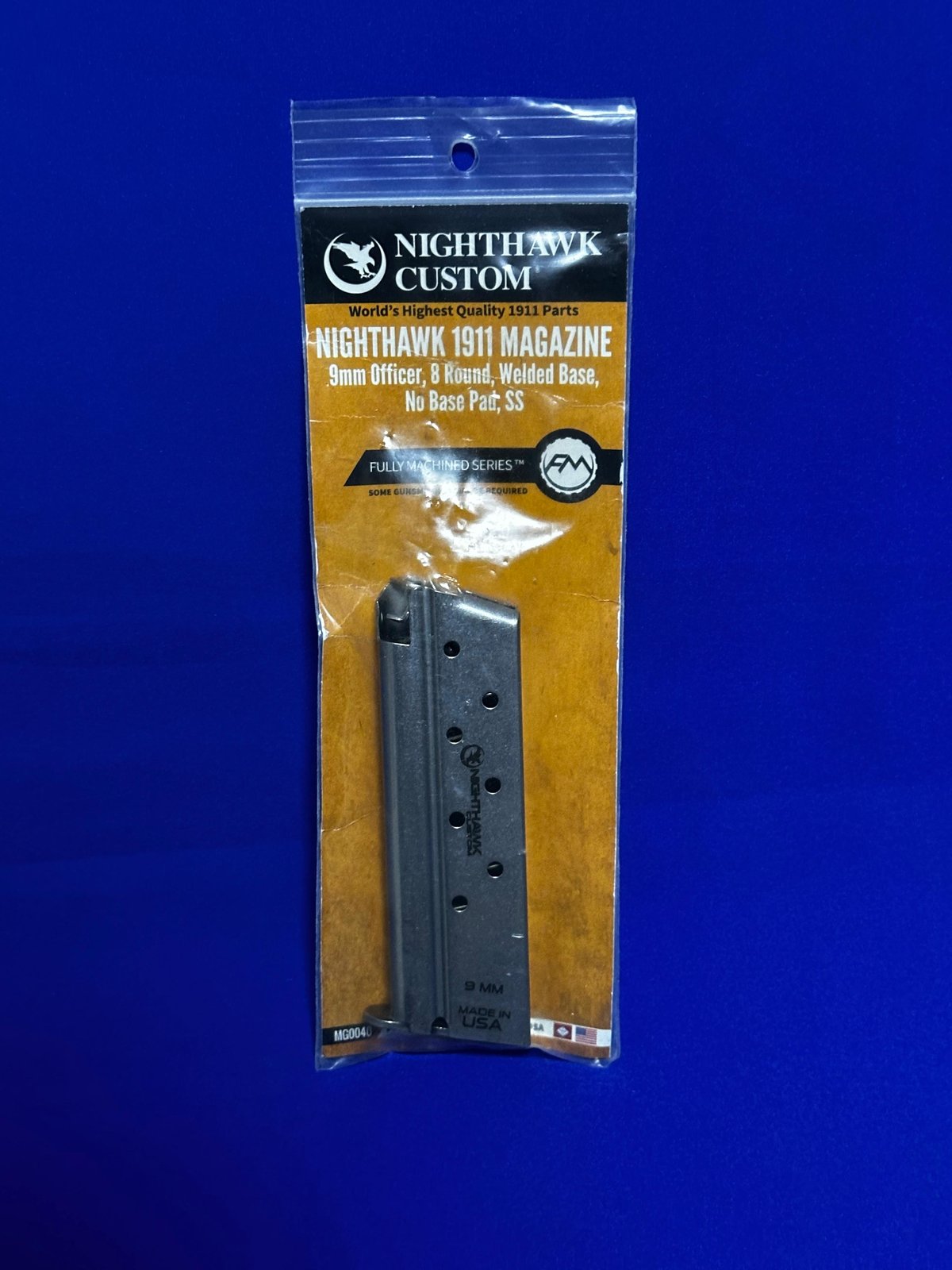 Nighthawk Custom 1911 9mm 8 kapasiteli şarjör
